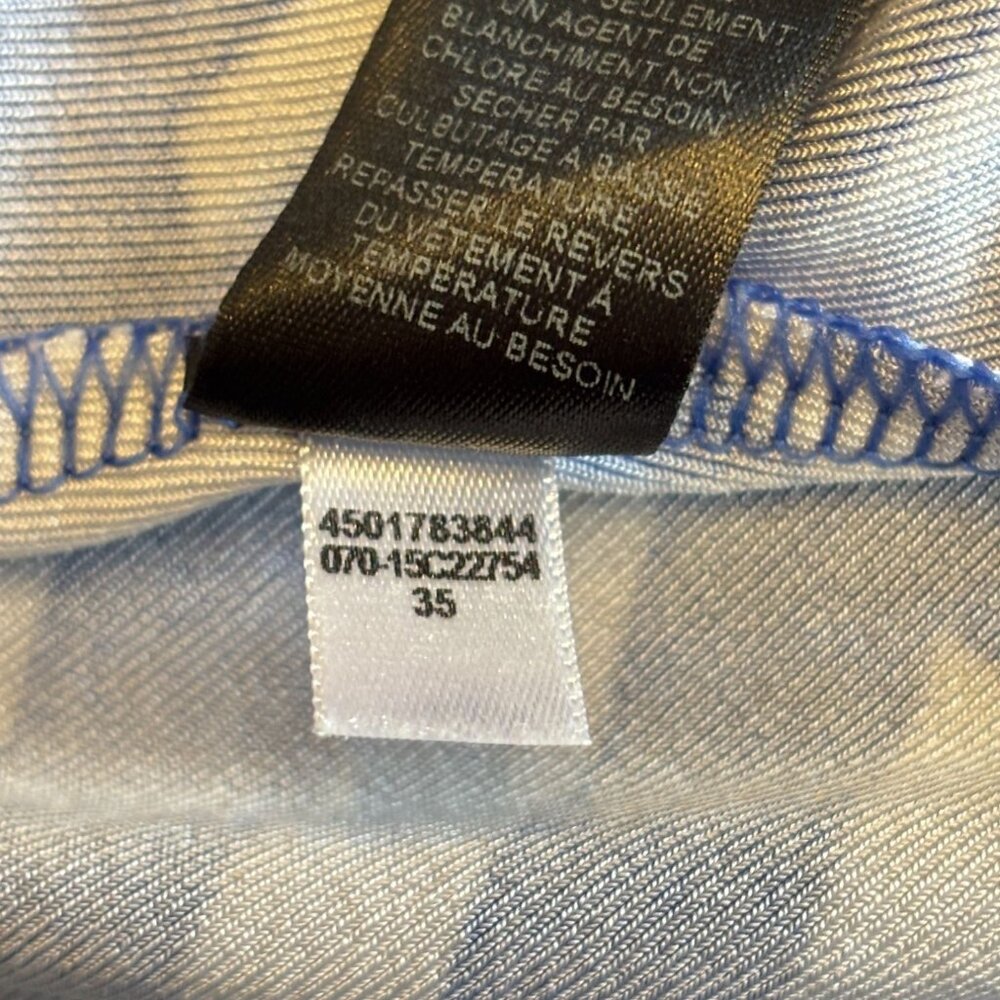 Chicos Size 0 Travelers Maxi Dress Blue White Striped Sleeveless Womens 4 Small - Picture 6 of 12